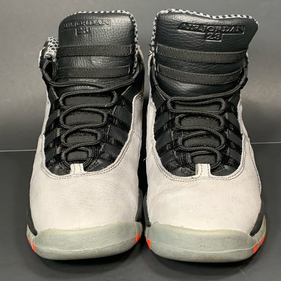 Nike Air Jordan Retro X 10 infrared grey Sz 8 - Picture 2 of 6